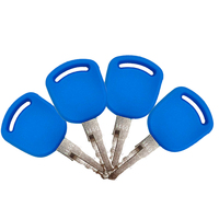 2 clés de contact 14601 82003267 82030143 pour Case New Holland, excavatrice, niveleuse, bulldozer, engins lourds, tracteurs