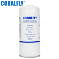 Filtro de Aceite para Motor de Camión de Alta Calidad y Confiabilidad OEM ODM para Maquinaria de Construcción 466634 LF3321 P554004 para Volvo