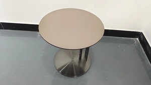 <span class=keywords><strong>Set</strong></span> meja bulat kecil furnitur ruang tamu sofa samping meja warna kustom batu marmer modern mewah meja sudut kopi - Product Image 4