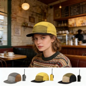 Gorras de Béisbol de 7 Paneles de Secado Rápido y Plegables para Exteriores, Unisex, para Ciclismo, Camping, Senderismo, con Visera Corta, Diseño de Leopardo con Puntos de Colores Contrastantes, Ligeras - Product Image 3