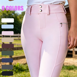 <span class=keywords><strong>Pantaloni</strong></span> da Equitazione in Silicone a Seduta Completa per Donna, Ultimo Stile, <span class=keywords><strong>Pantaloni</strong></span> da Equitazione Premium, Abbigliamento Equestre, <span class=keywords><strong>Pantaloni</strong></span> Resistenti allo Sbiadimento - Product Image 1