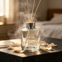 Flacon diffuseur vide personnalisé 50ml 100ml 120ml 150ml 200ml Flacon en verre pour diffuseur de parfum