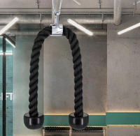 Accessoires de fitness pour salle de sport à domicile VIGFIT, équipement sportif, accessoire de câble, accessoire de corde pour triceps