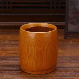 Bamboo <b>Cupping</b> Cup Carbonized Bamboo Manual Control Pain Relief Therapy Tool - Product Image 1