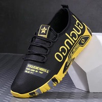 Chaussures de course décontractées de luxe toutes saisons, respirantes, en maille légère, à lacets, avec embout tendance en EVA et caoutchouc, design mode