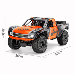 4WD tốc độ cao Off-Road <span class=keywords><strong>RC</strong></span> Xe 50cm Kích thước 1:8 ổ đĩa bốn bánh không thấm nước hấp thụ sốc động cơ kép điện leo núi Xe ô tô đồ chơi - Product Image 6