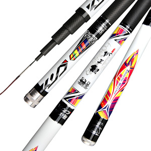 Canne à pêche King Carp Taiwan 6m en fibre de carbone, action moyenne rapide, pour eau douce, réservoir et étang - Product Image 2