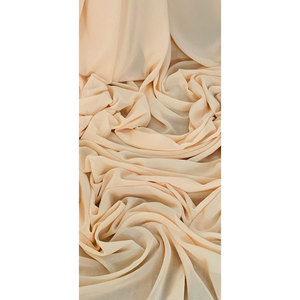 Rollo de Tela de Chifón de Poliéster Color Durazno, Ecológico, Ligero, de Primera Calidad, para Vestidos, Hijabs y Chales de Mujer - Product Image 4