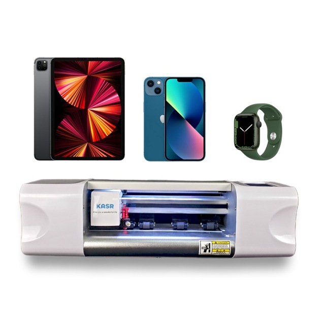 KASR Hidrogel Soften Tempered Glass Cutter Plotter Mobile Phone UV TPU Hydrogel Film Screen Protector Cutting Machine