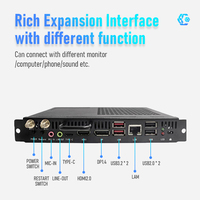 Mini PC OEM OPS Intel I5 I7 12e génération Windows | Ordinateur OPS Linux DDR4 8G SSD 256GB 16G SSD 512GB pour tableau blanc intelligent IFPD