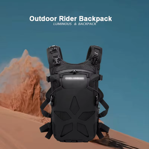 Bolsa de aventura impermeable para motocicleta, mochila de casco de viaje para motociclista de larga distancia, mochila con cierre de cremallera - Product Image 3