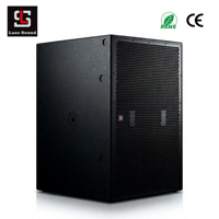 Système de sonorisation professionnel extérieur à double subwoofer de 18 pouces, 4800 W de puissance de crête, 139 dB SPL, haut-parleur de scène passif pour système Line Array