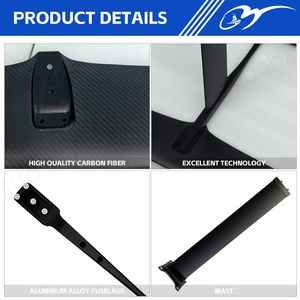 Mástil de carbono completo de alto rendimiento ultraligero ART 1401, tabla de surf Foi Efoil Padel para deportes acuáticos, surf, hidroala, - Product Image 4