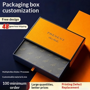 Custom Logo Gift <b>Boxes</b> with Gold Stamping & UV Coating Ideal for Corporate Gifting Factory Direct Bulk Discounts - Product Image 2