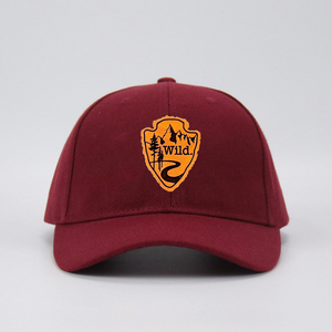 Fornitore di protezione solare femminile 6 pannelli jeans cappello da papà a tesa curva personalizzato cappellino da Baseball rosso con <span class=keywords><strong>velcro</strong></span> - Product Image 5