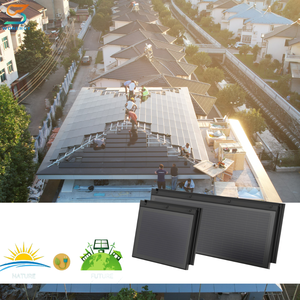 Tegole Fotovoltaiche Resistenti al Calore per Sistema di Energia Solare Generatore di Elettricità Pannello Solare Intelligente - Product Image 5