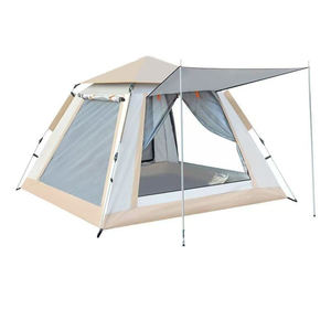 Tente <span class=keywords><strong>de</strong></span> <span class=keywords><strong>Camping</strong></span> automatique Oxford 210D <span class=keywords><strong>de</strong></span> haute qualité Structure d'une chambre à coucher résistante aux UV à quatre côtés pour une utilisation en plein air - Product Image 4