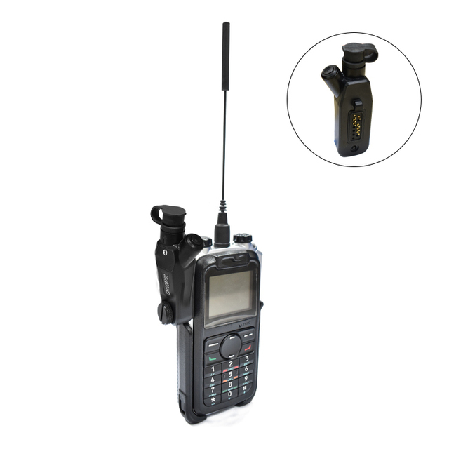 Factory OEM Walkie Talkie Wireless Audio Adapter Two Way Radio Bluetooth Dongle for Hytera Walkie Talkie