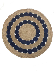 TIA personnalisé PVC peluche étoile de mer points adulte moderne tapis anti-dérapant doux doux soyeux lisse synthétique Shaggy tapis chambre tufté porte - Product Image 6