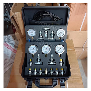 掘削機油圧ゲージテスト検出器精密圧力測定ボックス2層5ゲージ4パイプ11ジョイント10 - Product Image 2
