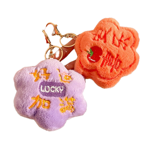 Nuovo Portachiavi con Ciondolo a Fiore 'Good Things Happen', Grazioso Portachiavi Floreale per Donne e Ragazze, Charm per Borsa, Anello Portachiavi per Auto, Accessorio per Zaino, Regalo - Product Image 1