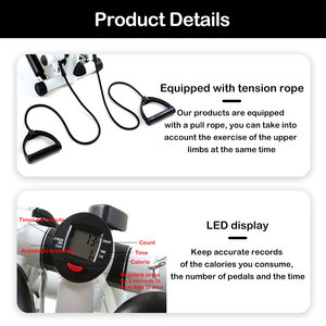 123Sports Home Multifonction Réglable Fitness Equipment <span class=keywords><strong>Mini</strong></span> <span class=keywords><strong>Stepper</strong></span> Avec Bandes De Résistance - Product Image 3
