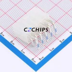 X9357WR-2x05-N2SN Wire-to-Board Pin Header Bent Lead Through Hole,P=4.2mm Connector 2x5P 4.2mm Right Angle Insert 10P - Product Image 2