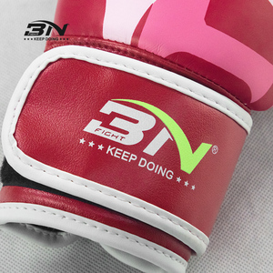 Gants de boxe roses pour enfants BN Kids, gants de <span class=keywords><strong>kick</strong></span>-<span class=keywords><strong>boxing</strong></span> personnalisés pour enfants 4oz, gants de boxe en cuir PU, mini gants de boxe - Product Image 3