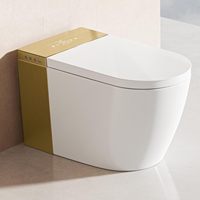 WC intelligent monobloc avec bidet électrique intégré pour salles de bain résidentielles et hôtelières