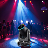 Projecteur Beam 380 à tête mobile pour DJ, 2 prismes, contrôleur DMX 512, équipement d'éclairage de scène professionnel pour mariages, événements, fêtes et clubs
