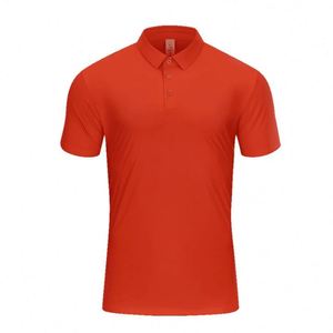Polo de sport pour homme avec logo brodé personnalisé, tissu extensible doux, séchage rapide, respirant, fitness, course à pied, golf, t-shirts polo - Product Image 4