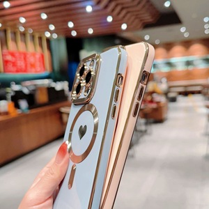 <span class=keywords><strong>เคส</strong></span> TPU แบบนิ่มระบบแม่เหล็กรูปหัวใจสำหรับ <span class=keywords><strong>iPhone</strong></span> 16 PRO MAX 15 14 Pro <span class=keywords><strong>13</strong></span> <span class=keywords><strong>12</strong></span> 11ฝาหลังโทรศัพท์ - Product Image 4