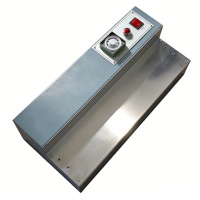 Machine d'emballage manuelle semi-automatique à rétrécissement thermique pour boîte de parfum en film plastique Bopp Wallepac