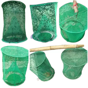 Outdoor Hanging Fly Trap Cage Reusable Fly Catcher <b>Net</b> Pest Control for Garden Orchard - Product Image 3