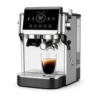Machine à café expresso tout-en-un SA201 avec moulin intégré, pompe 20 bars, écran tactile et mousseur à lait