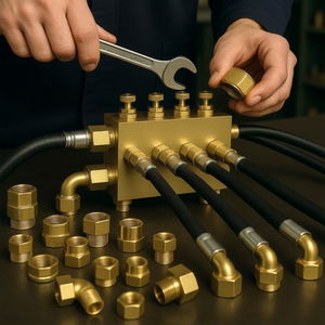 Manguera Flexible de Acero Inoxidable Trenzada con Rosca NPT Hexagonal Macho para Aplicaciones Automotrices de Alta Presión - Product Image 2