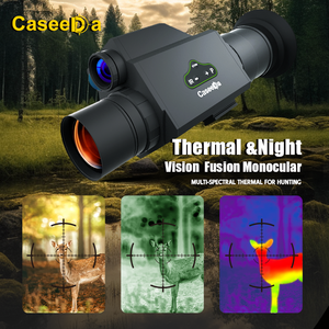 กล้องส่องทางไกลแบบตาเดียว CaseeDa NV-PRO-265 พร้อมไฟคู่ สำหรับการมองเห็นในเวลากลางคืนและการตรวจจับความร้อน เหมาะสำหรับการสำรวจกลางแจ้ง การศึกษาสัตว์ป่า ความละเอียด 1080P รุ่น CaseeDa NV-PRO-2 - Product Image 5