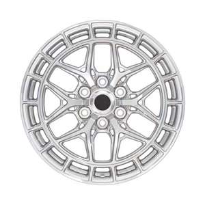 Cerchi in Lega di Alluminio Forgiato di Alta Qualità per Auto, Vari Modelli Personalizzabili, Finitura Argento, Garanzia di 3 Anni - Product Image 4