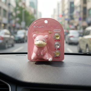 Diffuseur de parfum pour voiture Pokemon Mini Slowpoke, clip de ventilation, diffuseur automobile coréen en plastique, cadeau aromatique dessin animé anime pour conducteurs, vente en gros - Product Image 3