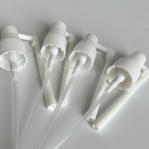 Custom <strong>18mm</strong> <strong>20mm</strong> <strong>24mm</strong> 410 415 High Quality Medical <strong>Plastic</strong> Oral Mouth Pump White Empty Nasal <strong>Throat</strong> Oral <strong>Sprayer</strong> - Product Image 5
