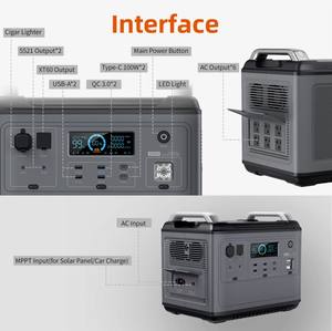 Sorein 2000w ecoflow pro <b>power</b> <b>station</b> 2000w Solar Generator Solar <b>Charging</b> Portable <b>Power</b> <b>Station</b> Eu Warehouse - Product Image 6