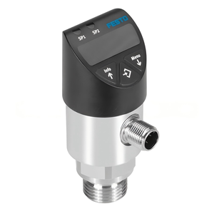 Sensor de presión neumática digital de larga duración y alta estabilidad con configuración rápida de parámetros de tres botones para presión en tuberías - Product Image 1