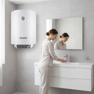 <span class=keywords><strong>Chauffe</strong></span>-<span class=keywords><strong>eau</strong></span> électrique mural intelligent RUOKES à écran numérique, WIFI, onduleur, émaillé, à haut rendement énergétique, garantie 5 ans, pour usage domestique - Product Image 1