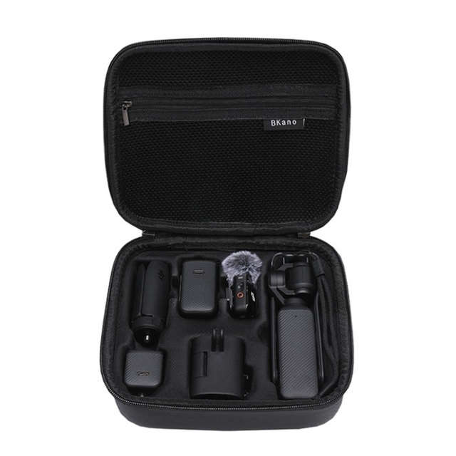 New Arrival for DJI OSMO Pocket 3 Storage Bag Hard Shell Shoulder Handheld Organizer Case Accessories(Black)