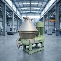 Gebruikt Driefasige Schijfcentrifuge 6590RPM Hoge Separatieprecisie voor Melk, Fruit Sap, Eetbare Olie