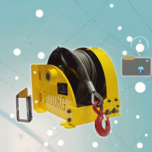 Treuil à vis sans fin robuste de 3 tonnes avec clé manuelle pour applications industrielles - Product Image 3