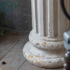 Colonne romaine décorative pour intérieur, extérieur, mariage, maison d'hôtes, jardin, balcon – Finition peinte, ornement autoportant - Product Image 4