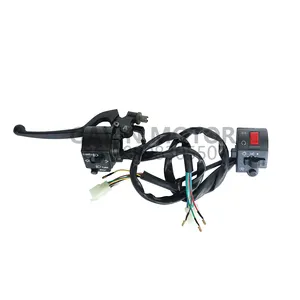 Motocicleta manejar interruptor GN125 GN150 interruptores moto cuerno botón señal eléctrica lámpara de niebla de empezar manillar