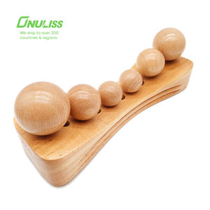 Masseur en bois de bambou, grattoir dorsal, bâton de massage, masseur corporel en bois - Product Image 4