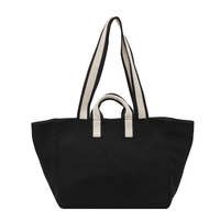 Sac fourre-tout décontracté 2025 de 1 à 1,9 L avec fermeture éclair, sac à bandoulière simple et élégant en toile de luxe, léger et pratique pour le shopping